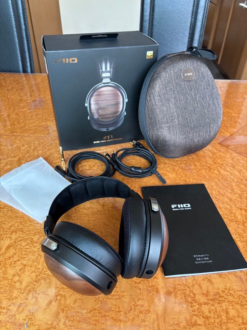 FIIO FT1 密閉型 有線ヘッドホン 美品 4.4mm 3.5mm 欠品なし