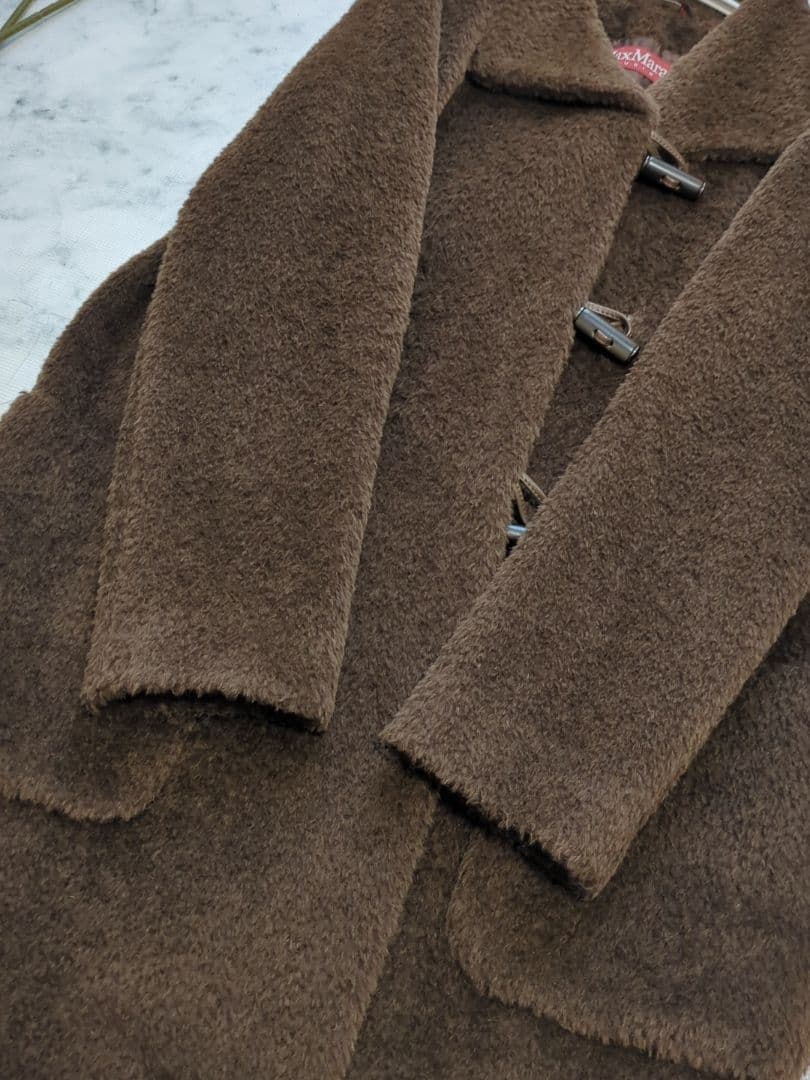【希少】MaxMara　マックスマーラ　アルパカ　ヴァージンウール　コート