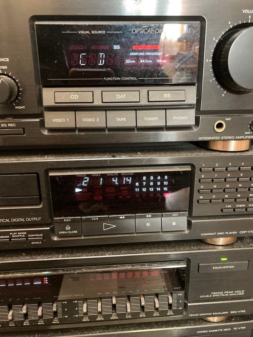 SONY コンパクトステレオシステム　LBT-V725