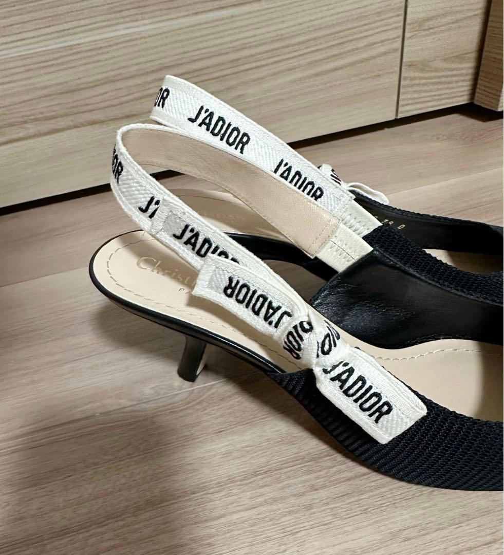 DIOR クリスチャンディオール J'ADIOR パンプス スリングバック 38