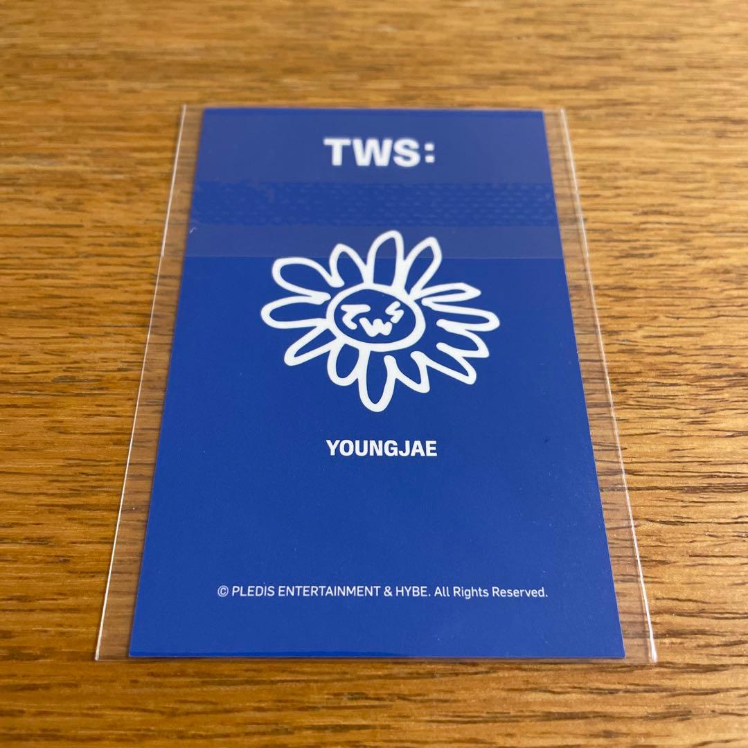 TWS ヨンジェ 韓国ポップアップ 衣類 購入特典 トレカ