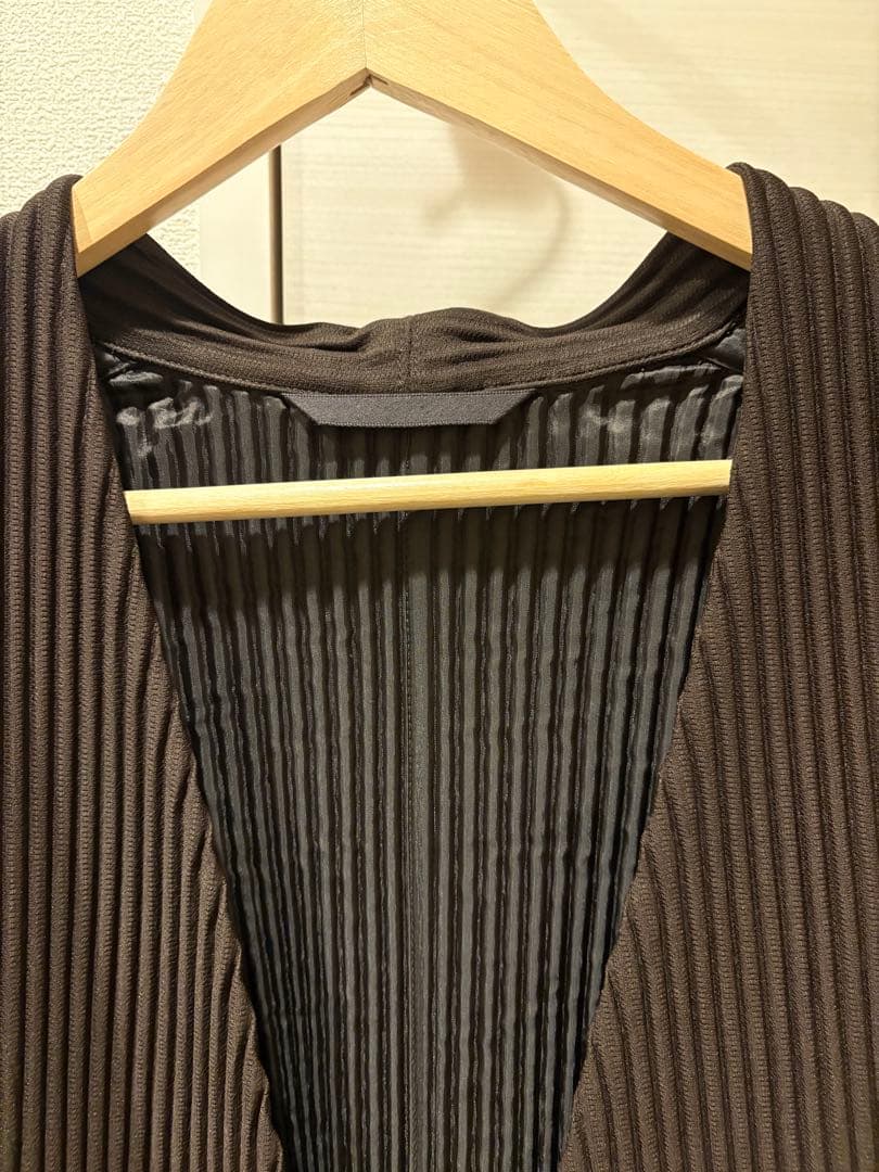 ★nezi★イッセイミヤケオムプリッセ　プリーツコート