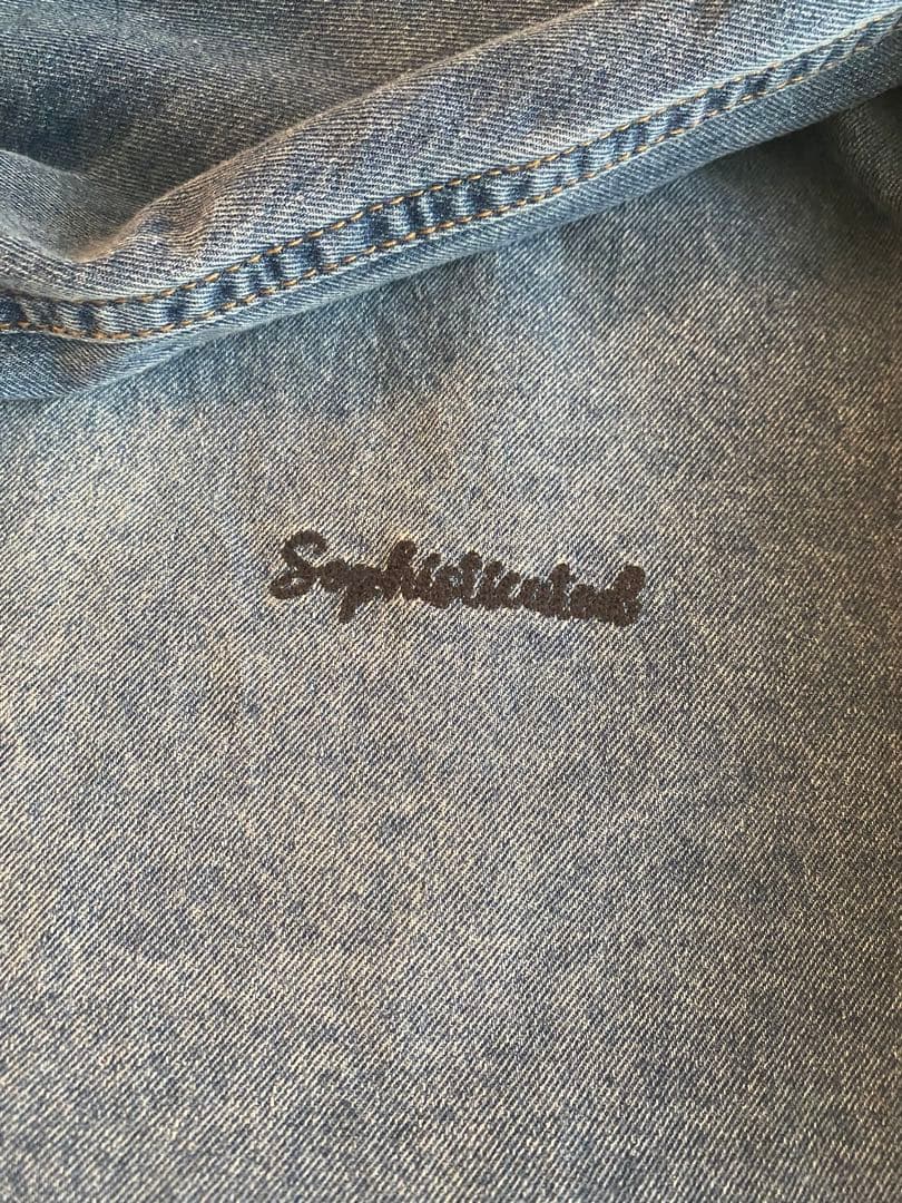 PUAL CE CIN デニムボタンダウンシャツ