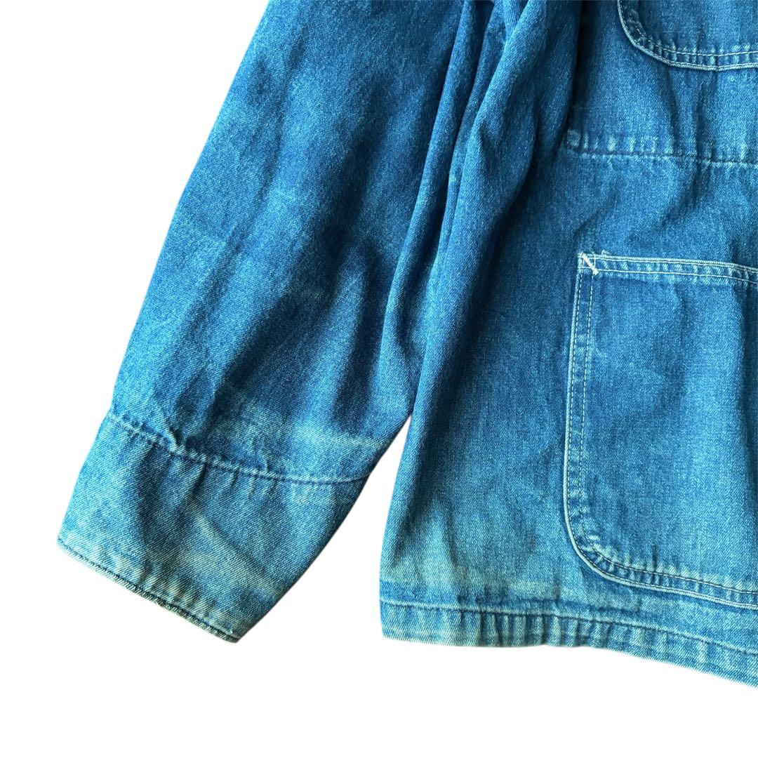 90s Carhartt usa製 カバーオール　デニムジャケット　フェード