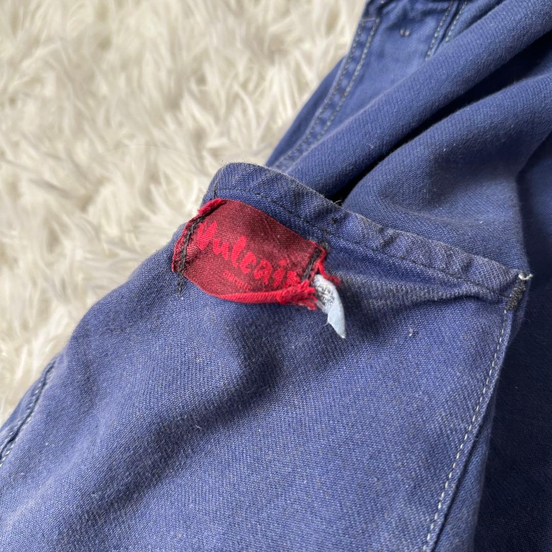 60s フレンチ カバーオール ブルー ユーロワーク vintage 雰囲気系