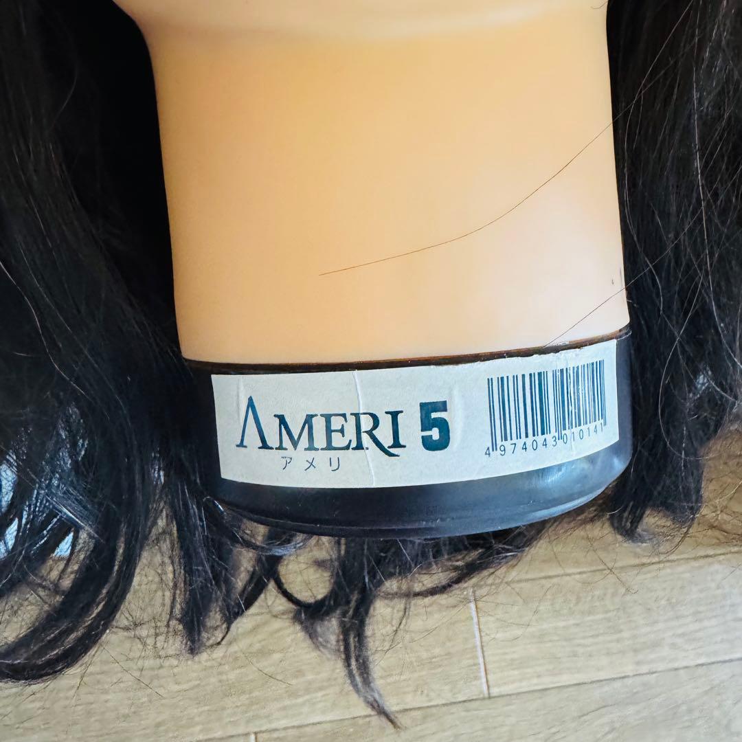 最終価格 未使用　美容師用ウィッグトレーニング　ウィッグ4体