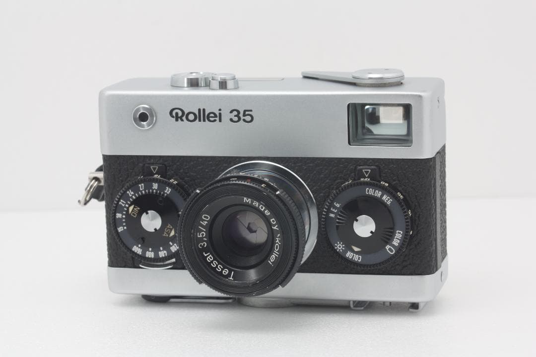 ローライ Rollei 35 シルバー ストラップ付き #298