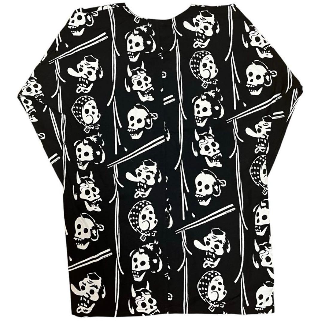 BUENA VISTA 宵宵祇園 鯉口シャツ 石塚啓次 ブエナビスタ ドクロ