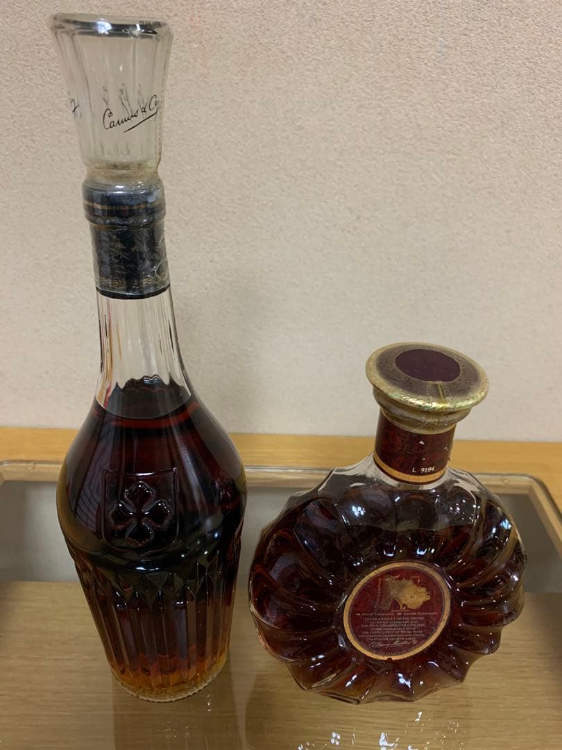 【未開封】レミーマルタンXO スペシャル & カミュXO ロングネックコニャック