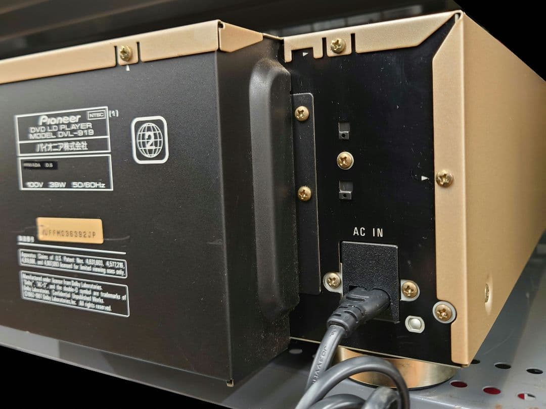 ■【希少】PIONEER　DVL-919 DVD/LDプレーヤー