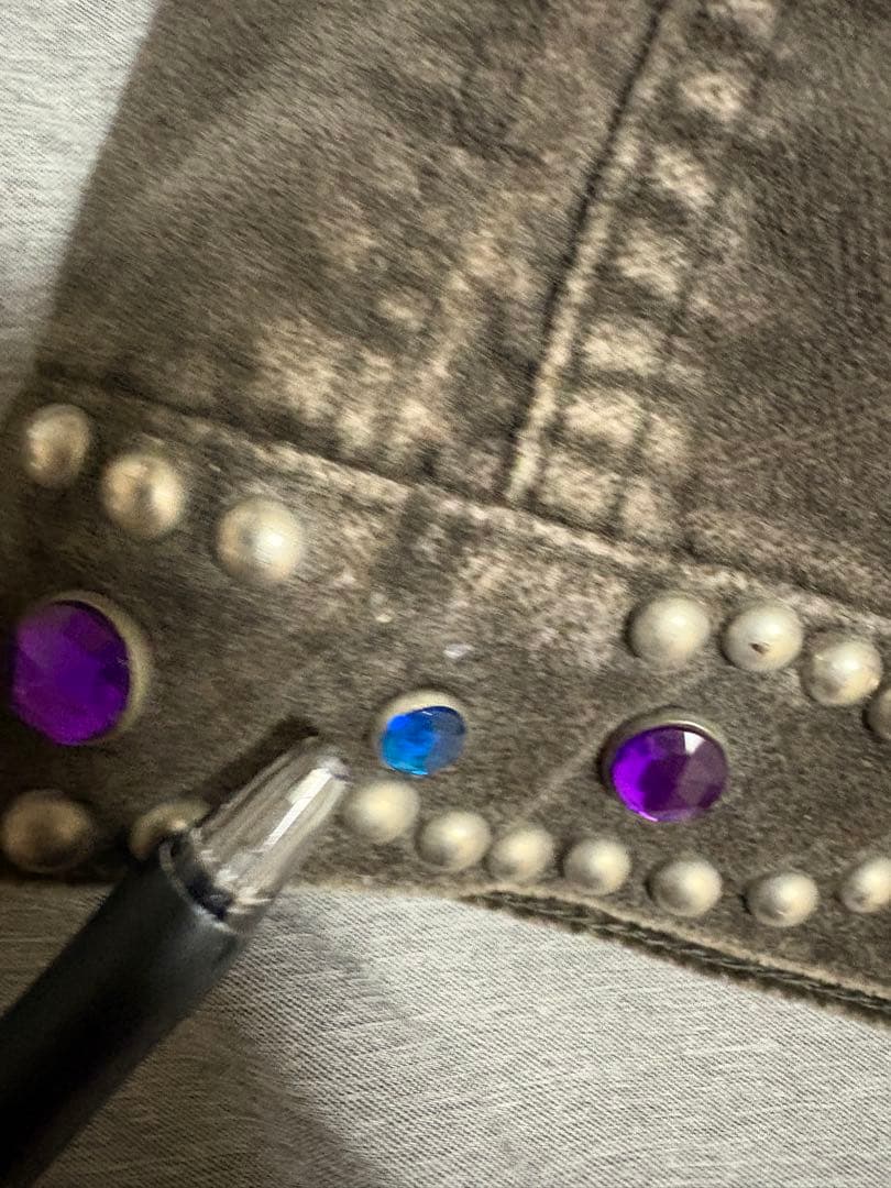 Number (N)ine カート期 スタッズシャツジャケット グレー サイズ3