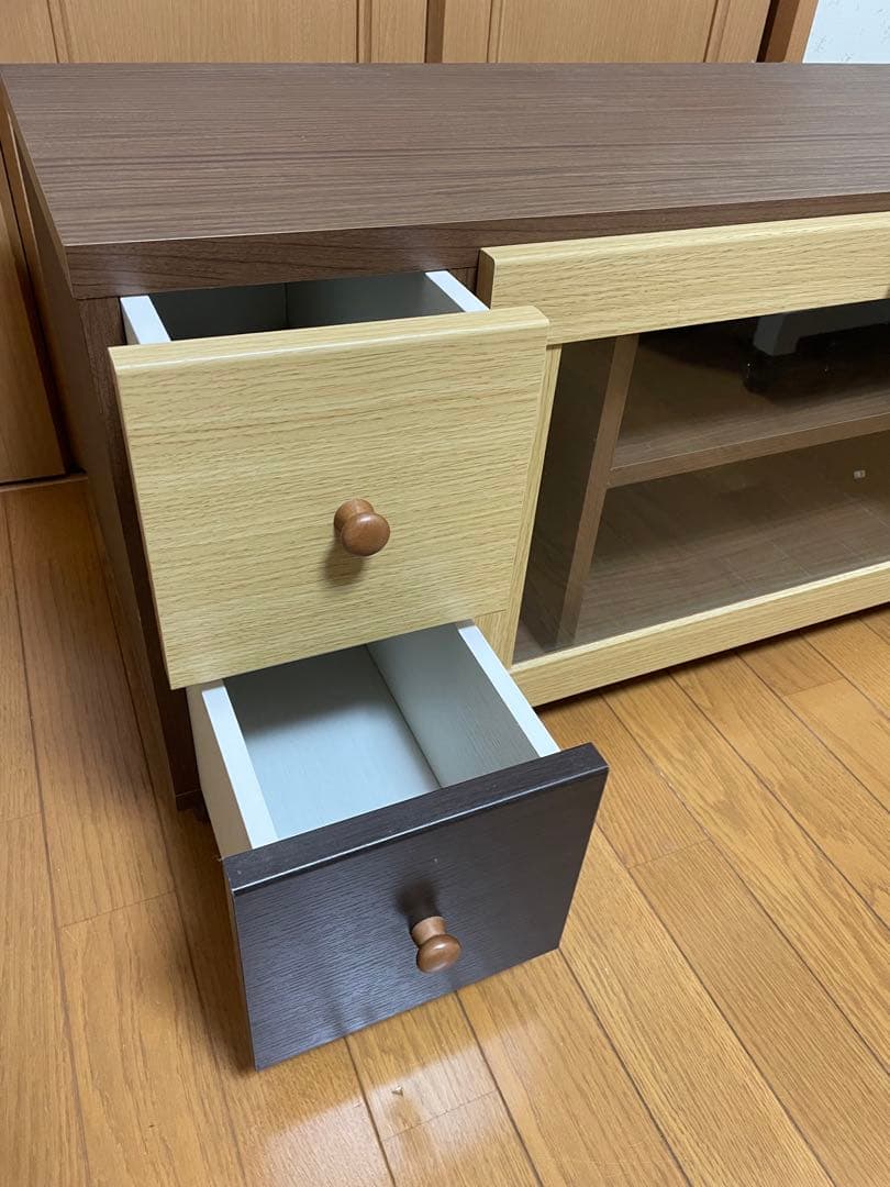 引き取り限定！　神奈川県　テレビ台　オシャレ　木製　リビング　収納