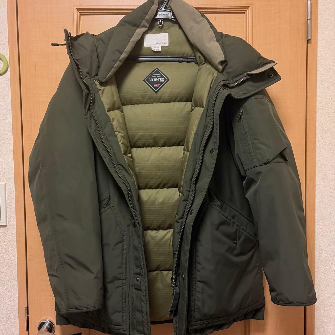 j*u様 nanamica GORE-TEX Down Coat GREEN M