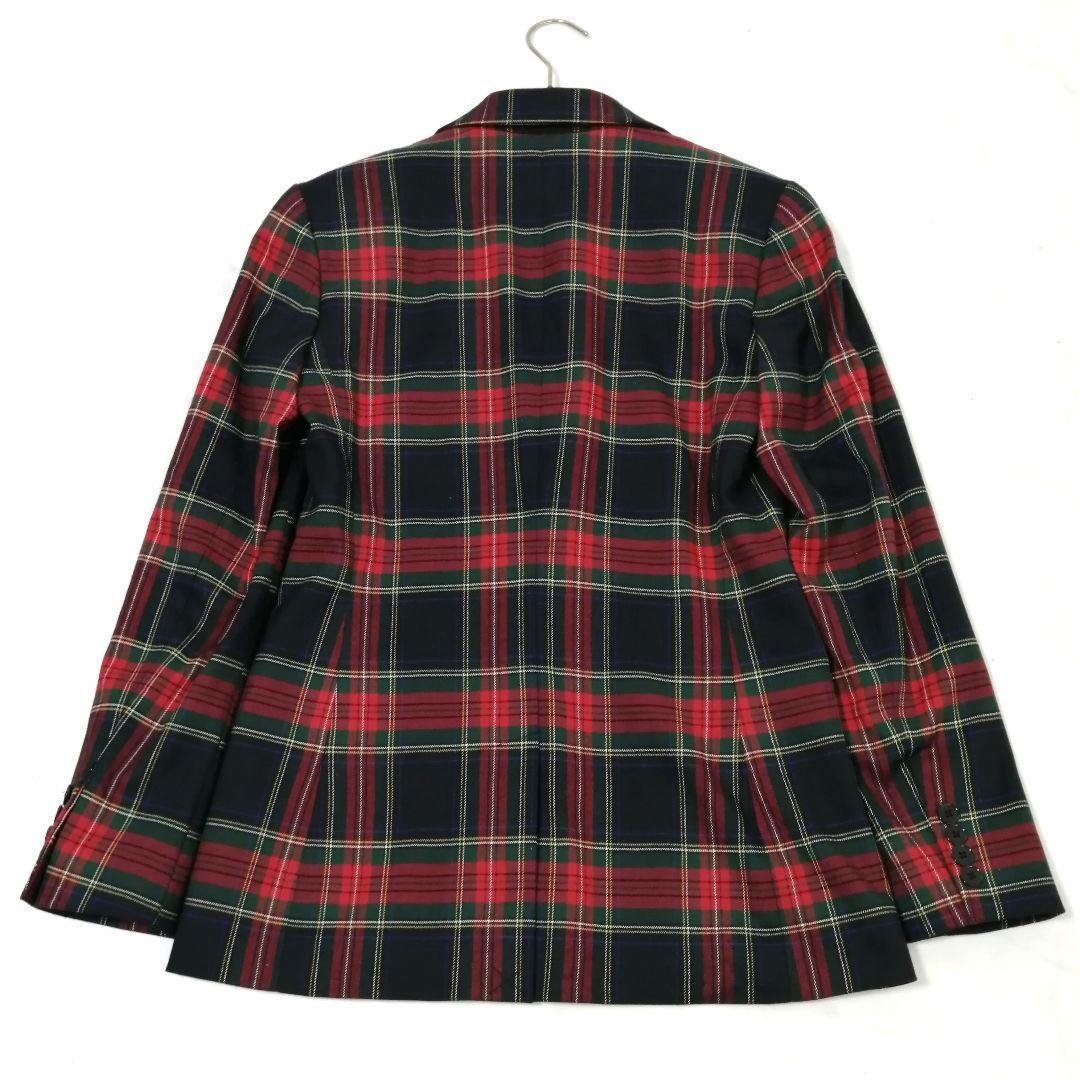 未使用 ✨ ローレン ラルフローレン　タータンチェック　ジャケット　美シルエット