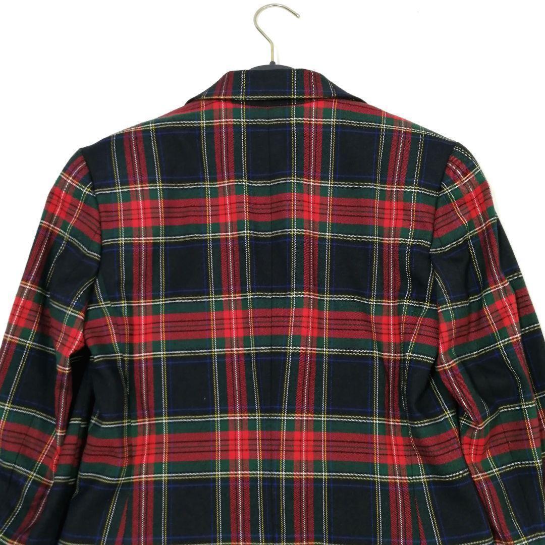 未使用 ✨ ローレン ラルフローレン　タータンチェック　ジャケット　美シルエット