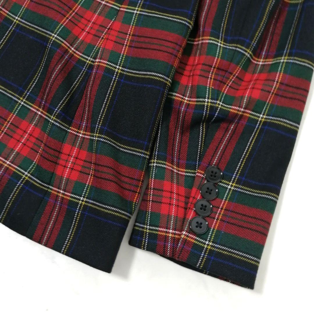 未使用 ✨ ローレン ラルフローレン　タータンチェック　ジャケット　美シルエット