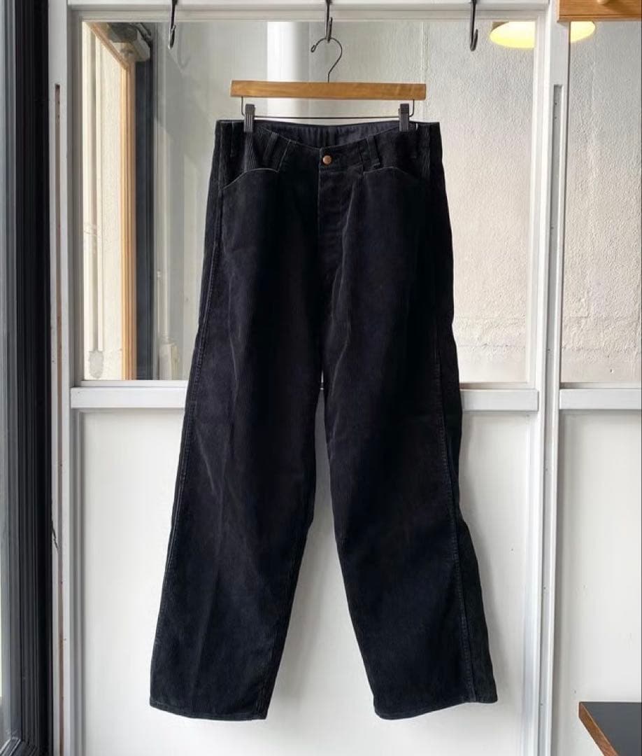 COMOLI 23aw コーデュロイワークパンツ サイズ1