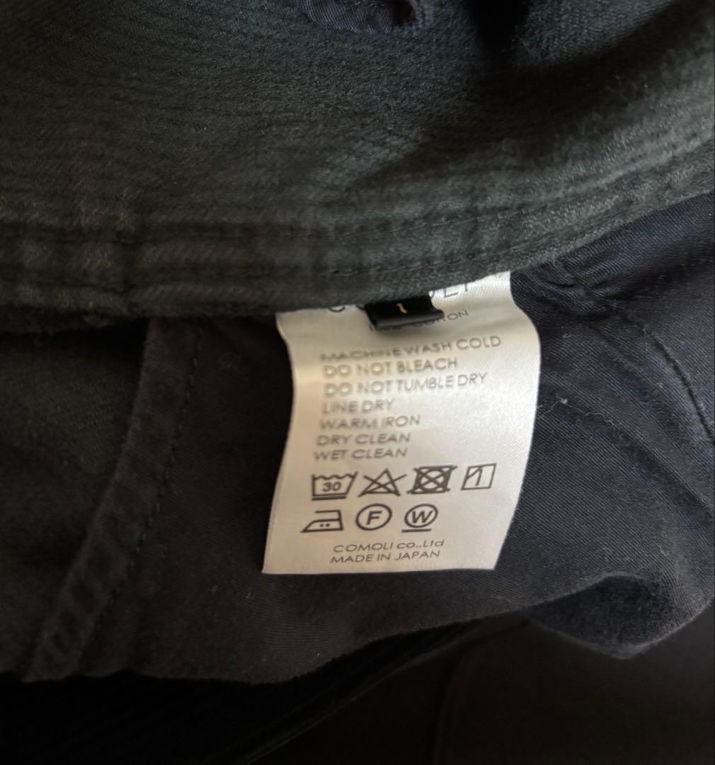COMOLI 23aw コーデュロイワークパンツ サイズ1
