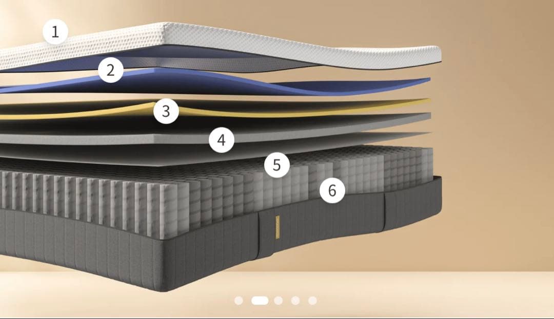 【美品】エマスリープ　マットレス V2 セミダブル　プロテクター付