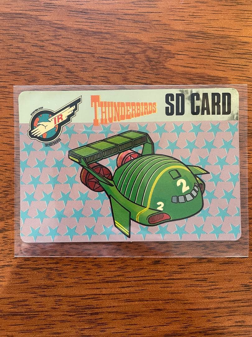 【激レア】　サンダーバードカード　SD CARD