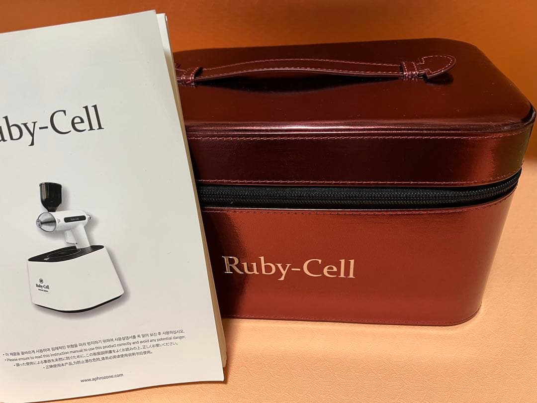 ルビーセルエアブラシ【ケース付き】