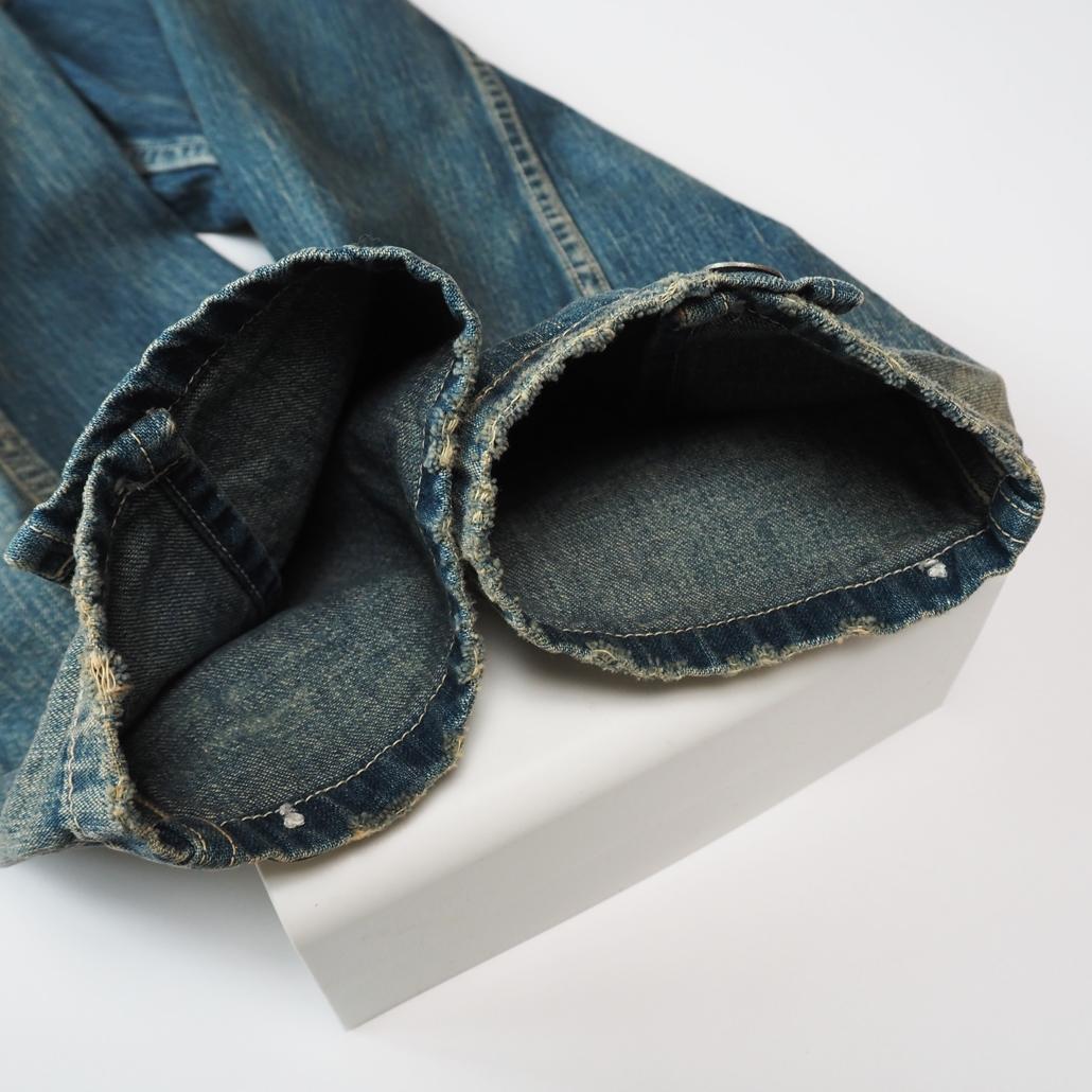 BEAMS BOY別注 バズリクソンズ USED DENIM PULLOVER