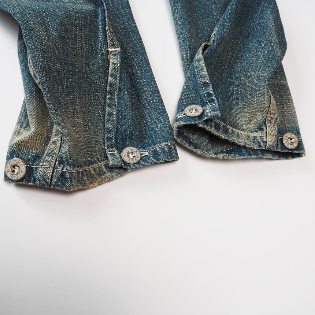 BEAMS BOY別注 バズリクソンズ USED DENIM PULLOVER