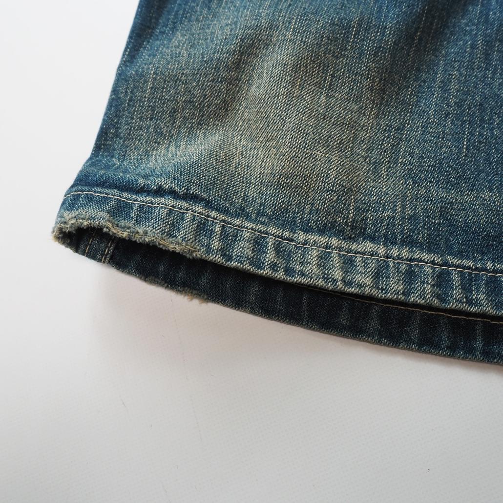 BEAMS BOY別注 バズリクソンズ USED DENIM PULLOVER