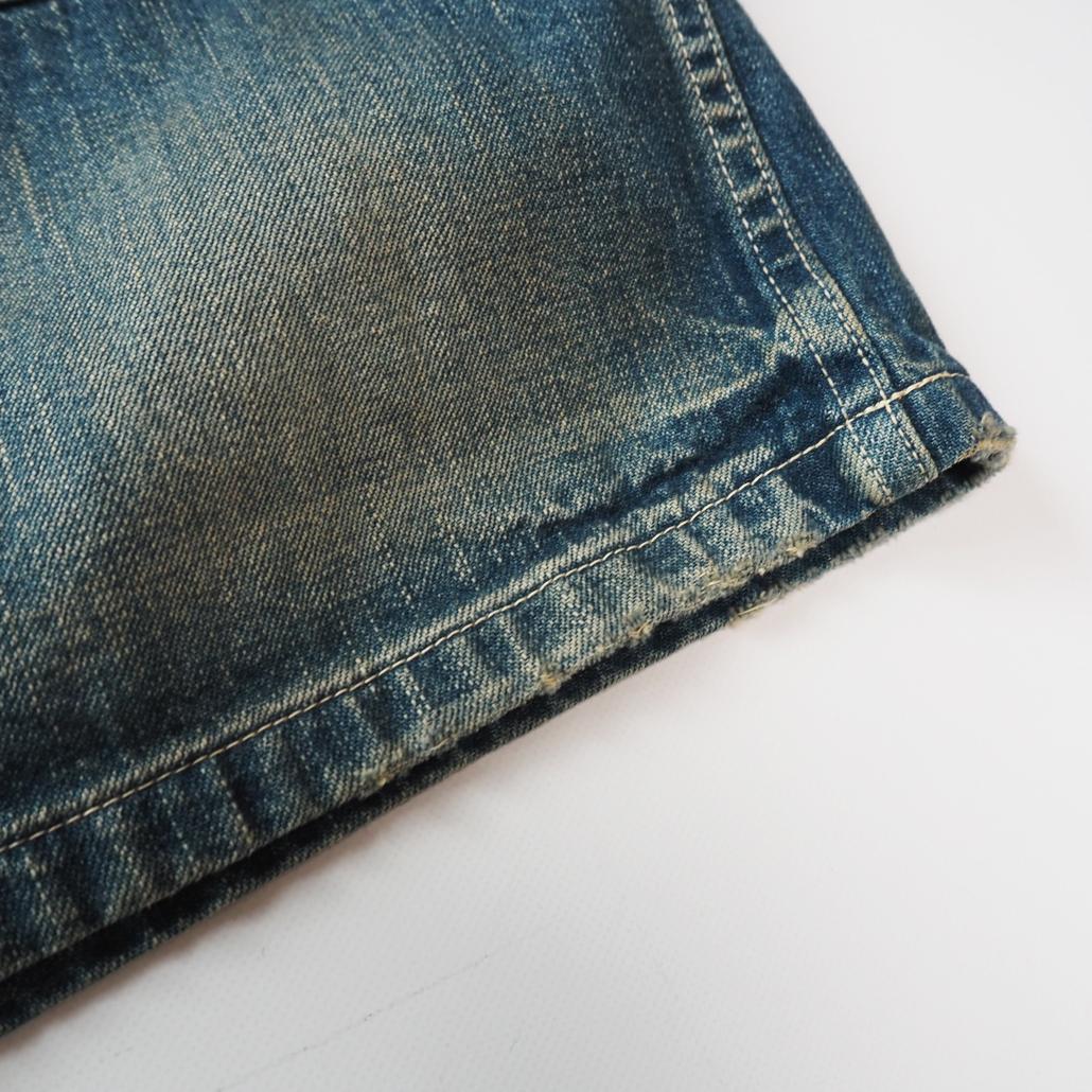 BEAMS BOY別注 バズリクソンズ USED DENIM PULLOVER