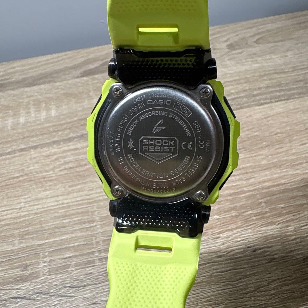 G-SHOCK G-SHOCK GBD-200-9JF イエロー