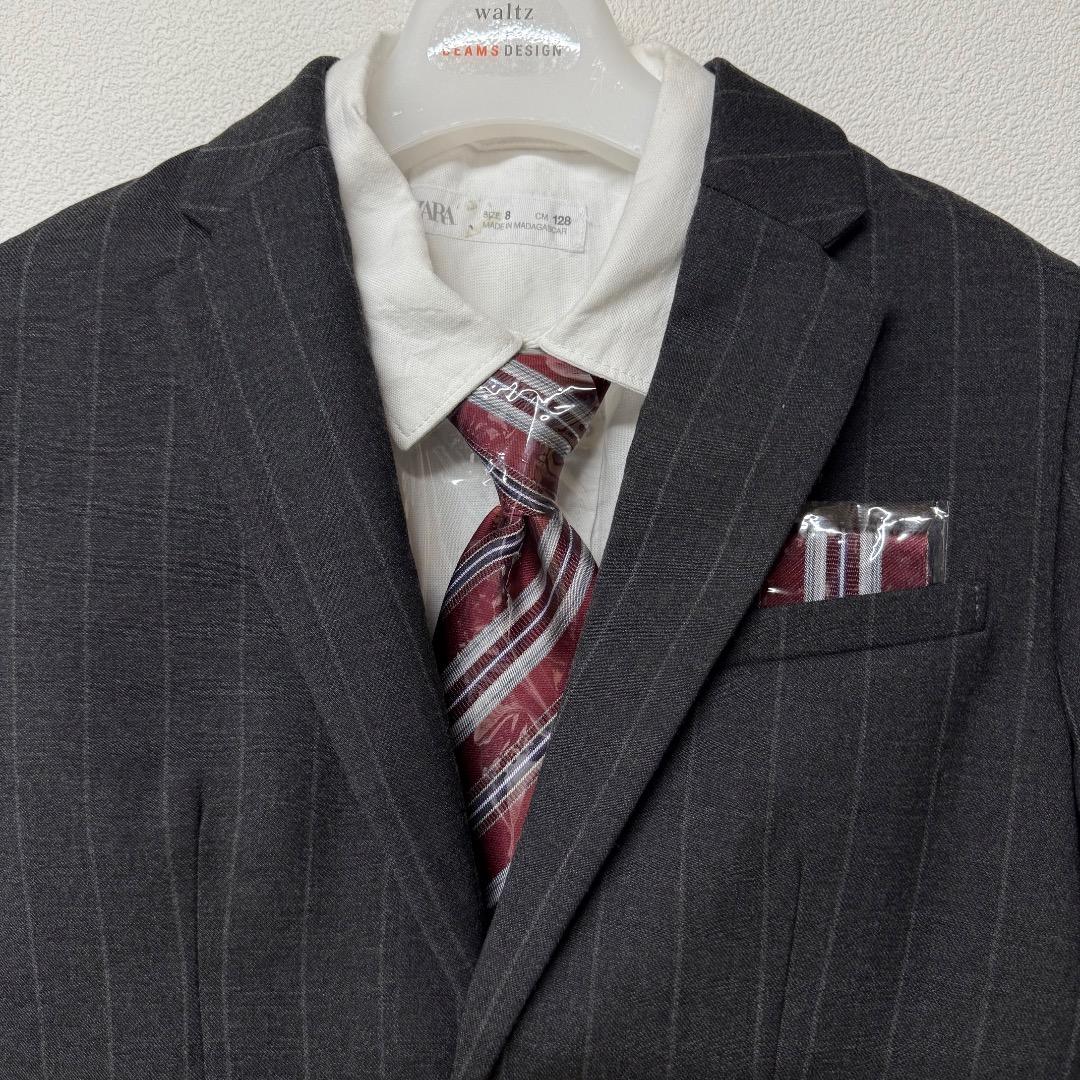 新品　ZARA ザラ　卒園入学式　フォーマルセット　128 【匿名配送】