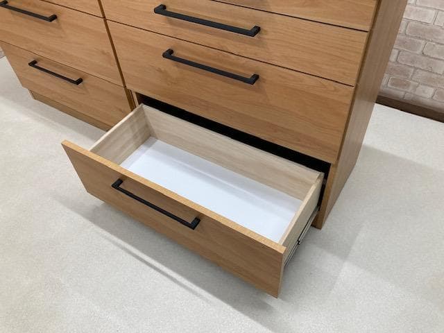 カウンター　キッチン　国産　レンジ台　収納　ナチュラル　２本セット　新品