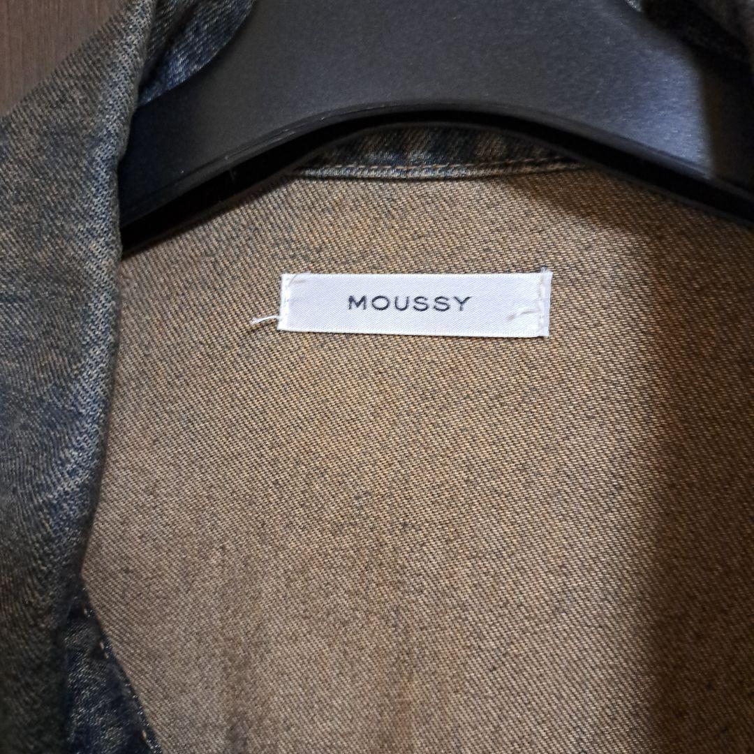 MOUSSYミナモア出店記念枚数限定のデニムジャケット