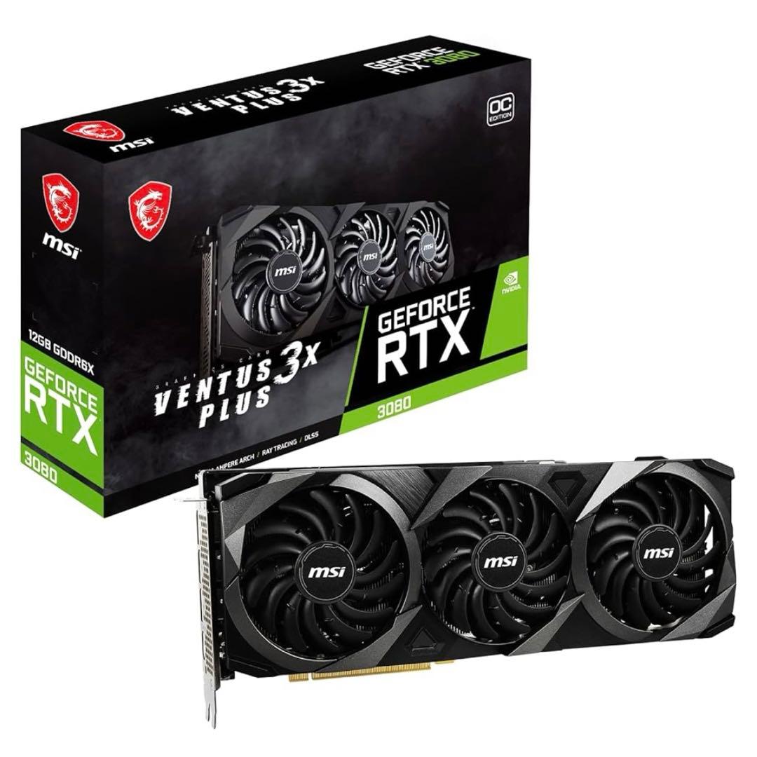 【新品】MSI GeForce RTX 3080 VENTUS 3X PLUS