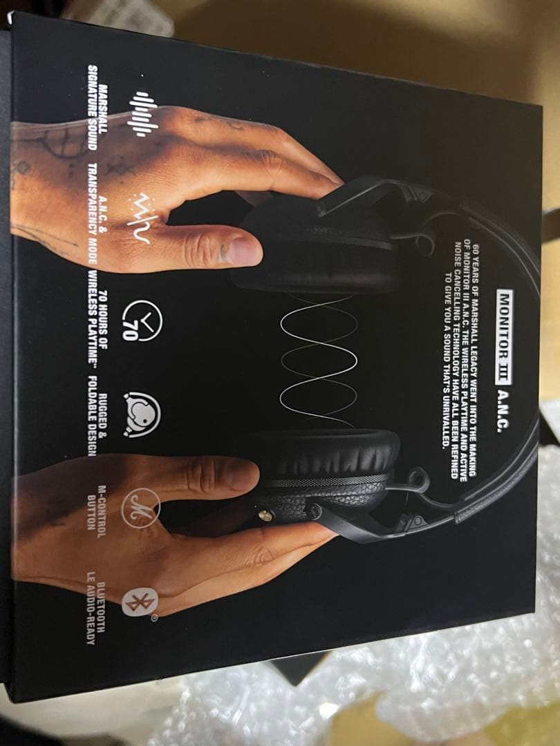 Mashall Monitor III ANC ノイズキャンセリングヘッドホン