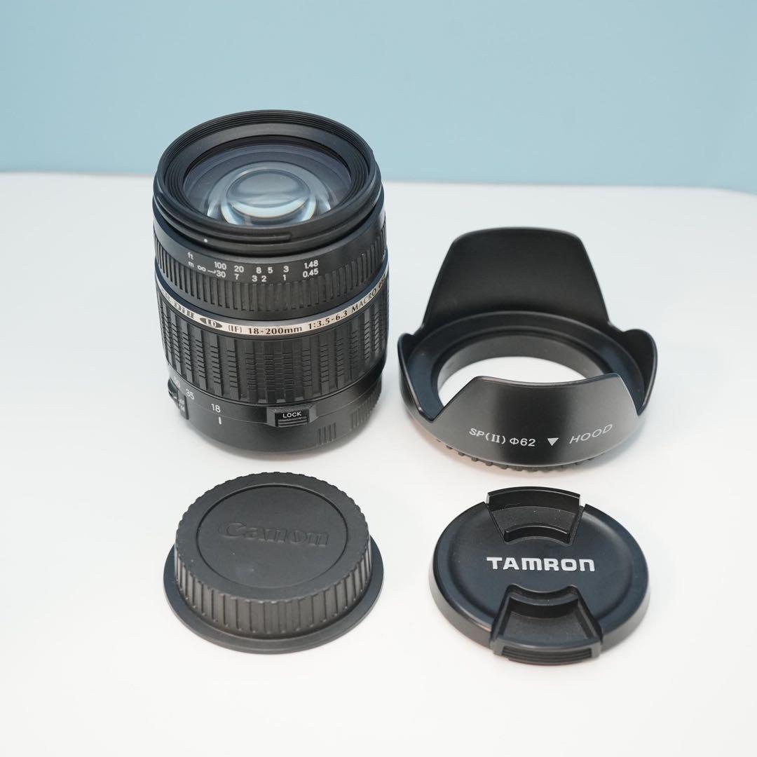 TAMRON Canon用 18-200mm 望遠レンズ a4509