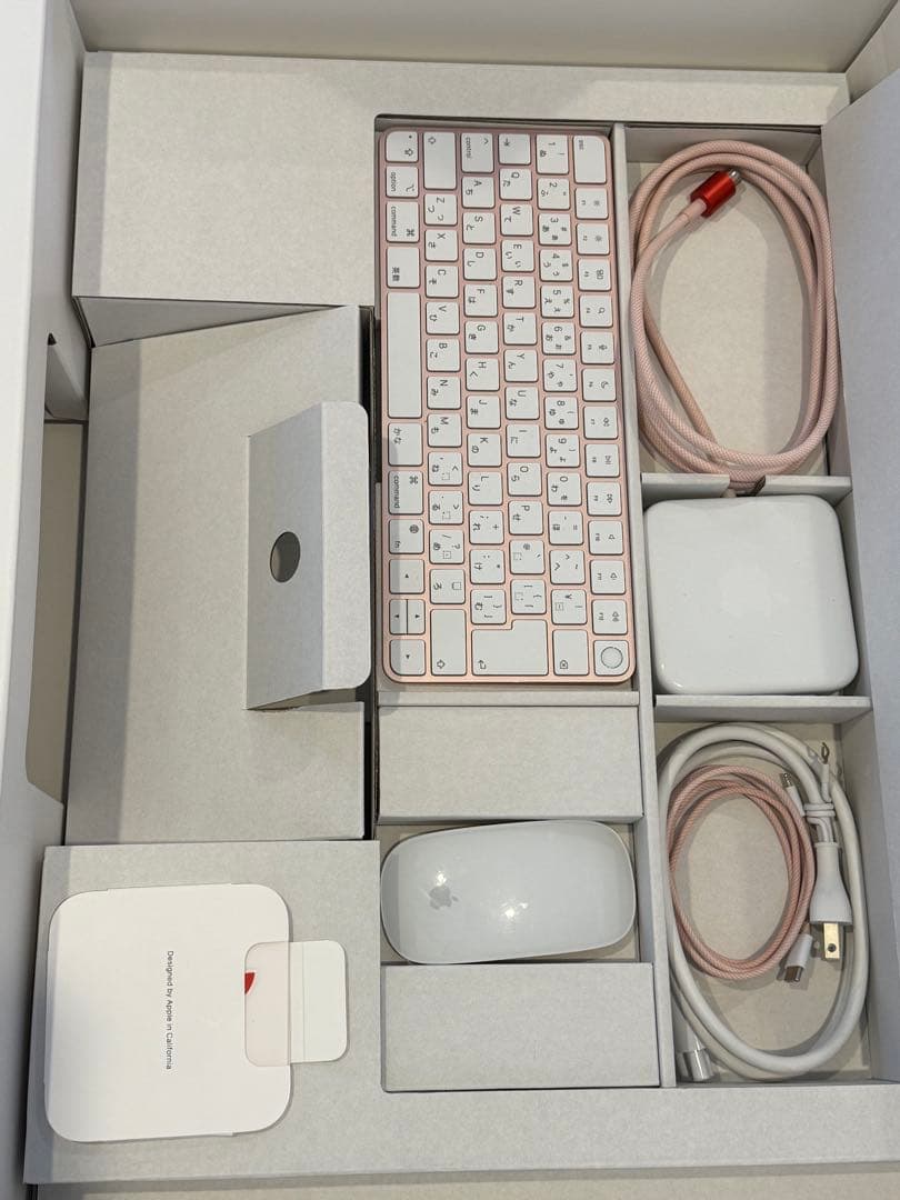 【美品】 iMac M1 ピンク Apple 2021 デスクトップPC