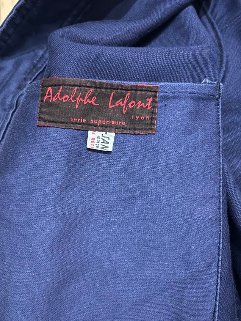 50s Adolphe Lafont モールスキンジャケット Vポケット