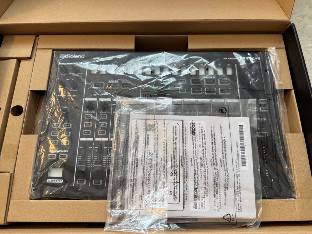 Roland MX-1 デジタルミキサー　AIRAシリーズ　カバー付き　超美品