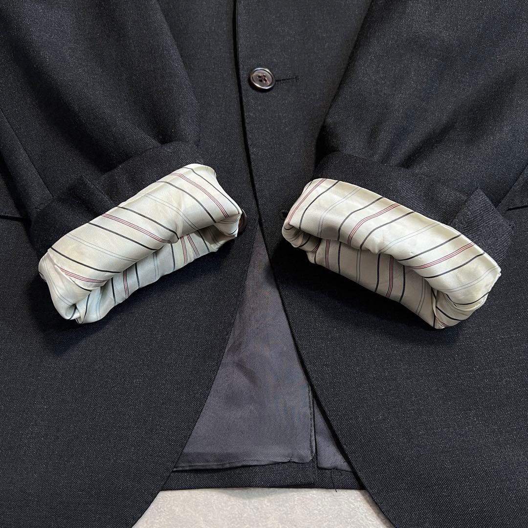 【美品】ポロラルフローレン スーツセットアップ ベルトレス グレー 40S