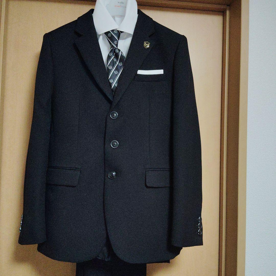 waltz by BEAMS DESIGN ブラックスーツ 160 卒業式　男子