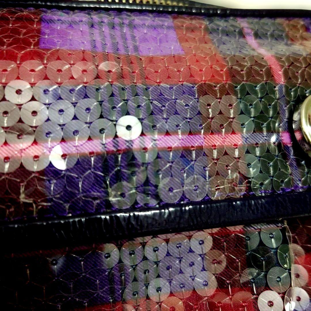 美品 COACH POPPY ハンドバッグ スパンコール