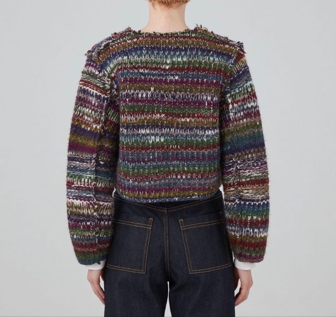 TOMORROWLAND ニットボンディング クロップドジャケット　マカフィー