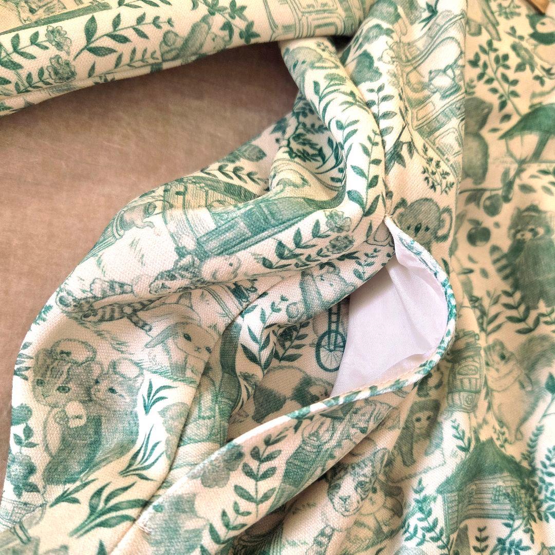 ジョリープッぺ【22fabric】ユキエモン　ダンボールニット　ラグランパーカー