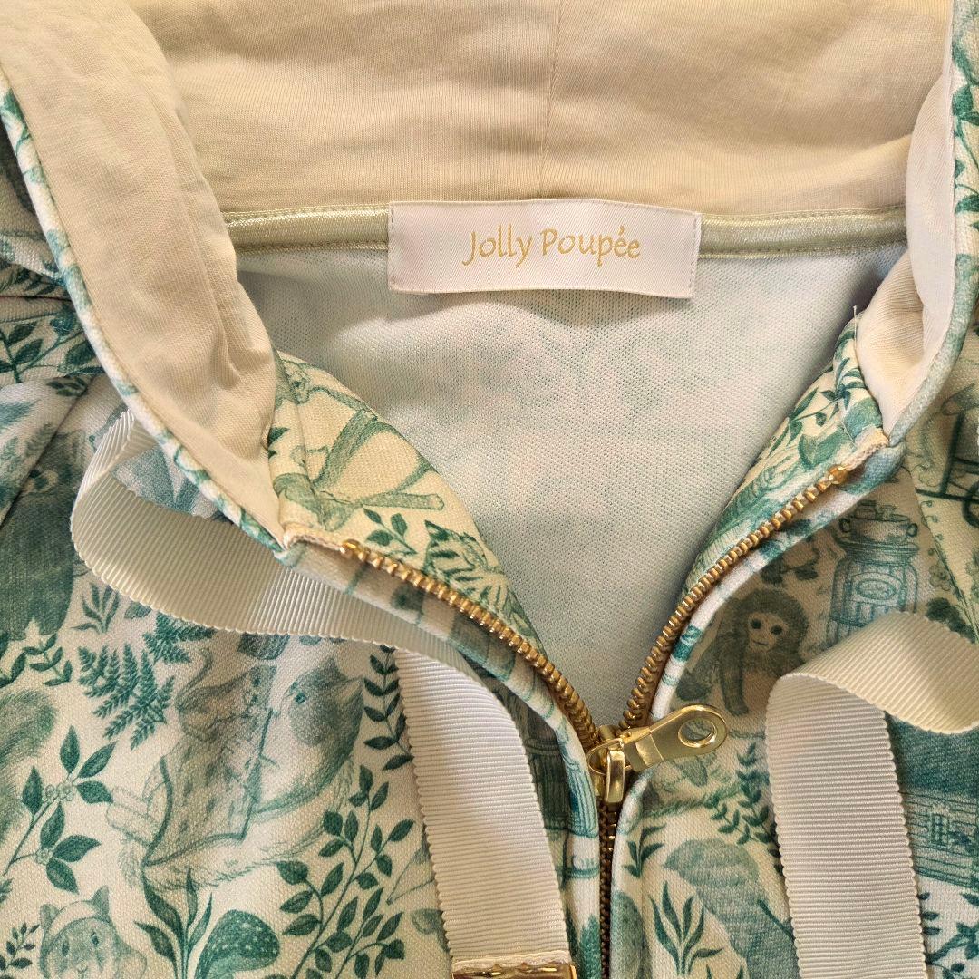 ジョリープッぺ【22fabric】ユキエモン　ダンボールニット　ラグランパーカー