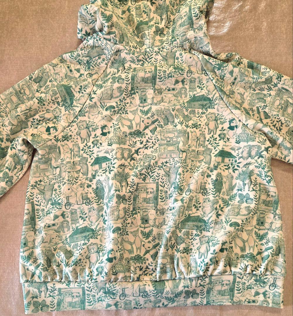 ジョリープッぺ【22fabric】ユキエモン　ダンボールニット　ラグランパーカー