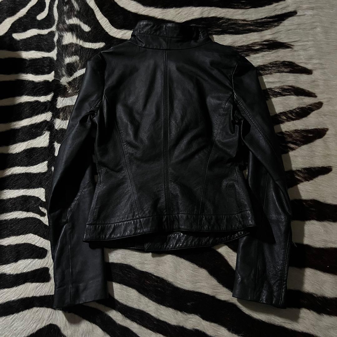 ジャケット・アウター 00s archive leather jacket ekam
