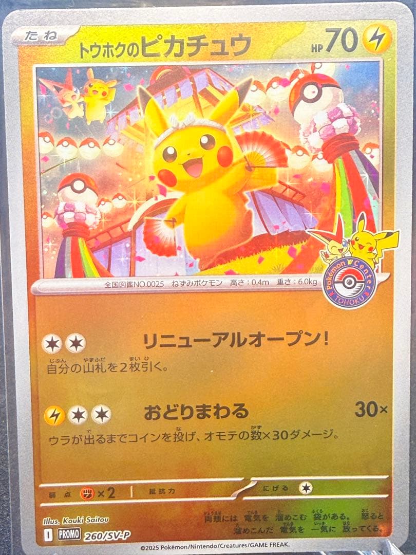 ス*ヨ様 トウホクのピカチュウ