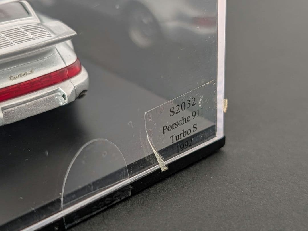 スパーク 1/43 ポルシェ 911 ターボ S 1992 シルバー