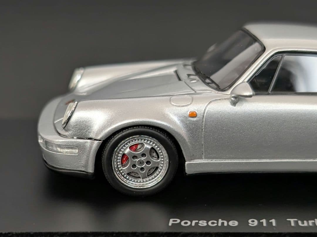 スパーク 1/43 ポルシェ 911 ターボ S 1992 シルバー